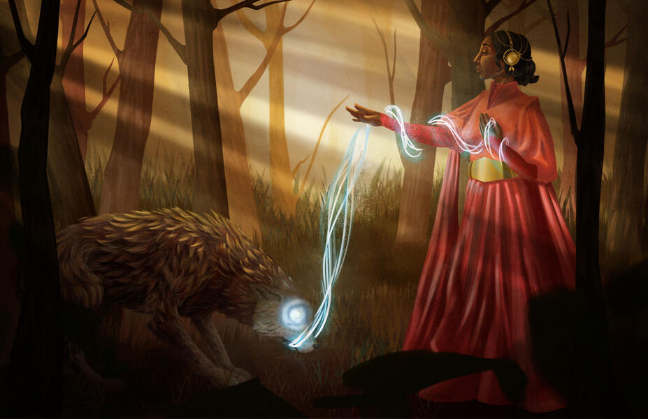 Red Riding Hood Sorceress Red Riding Hood Sorceress